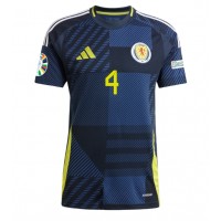 Camisa de time de futebol Escócia Scott McTominay #4 Replicas 1º Equipamento Europeu 2024 Manga Curta